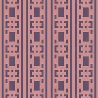 a pattern with squares and lines in purple and pink vector