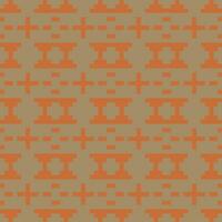 an orange and brown pattern with squares vector