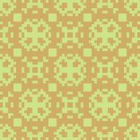 a green and yellow pattern with squares vector