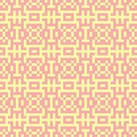 a pink and yellow geometric pattern vector
