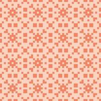 a pink and orange pattern with squares vector