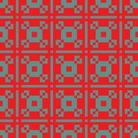 a red and blue geometric pattern vector