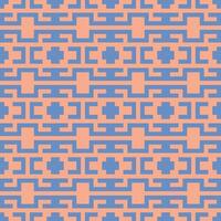 an abstract pattern with blue and pink squares vector