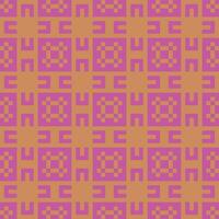 a pink and yellow pattern with squares vector