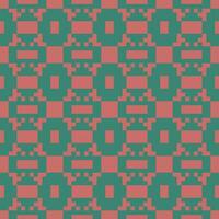 a green and red pattern with squares vector