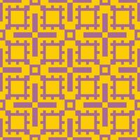 a yellow and purple geometric pattern vector