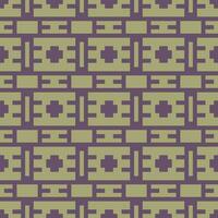 a pattern with squares in purple and green vector