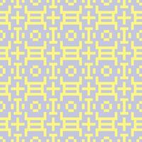 a pattern with yellow and purple squares vector