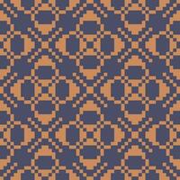 a blue and orange pattern with squares vector
