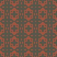 a patterned background with red and orange squares vector