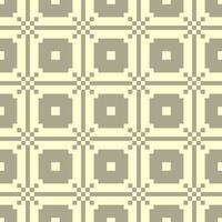 a pattern with squares and squares in gray and beige vector