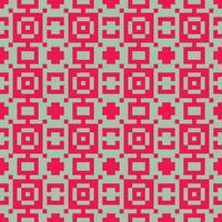 a red and blue geometric pattern vector