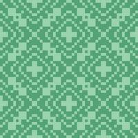 a green and white pattern with squares vector
