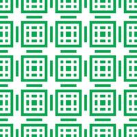 a green and white geometric pattern vector