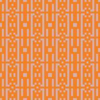 an orange and blue pattern with squares vector