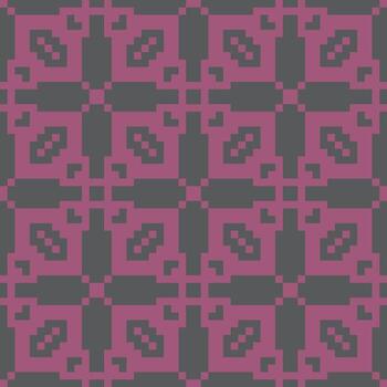 a pixelated pattern with squares and triangles vector