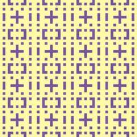a pattern with squares in purple and yellow vector