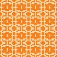 an orange and white geometric pattern vector