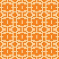 an orange and white geometric pattern vector