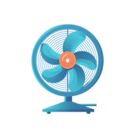 ai generiert Ventilator Symbol auf ein transparent Hintergrund png