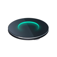 Ai generated wireless charger flat design png