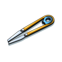 Ai generated pair of pliers on a transparent background png