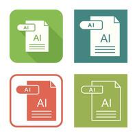 AI Vector Icon