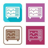 Heart Rate Monitor Vector Icon