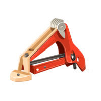 Ai generated tool for cutting and drilling on a transparent background png