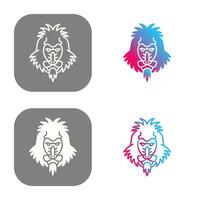 Mandrill Vector Icon