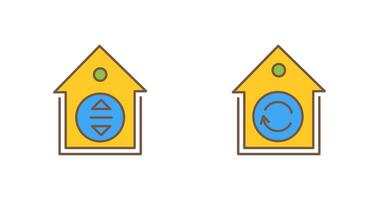 Lift and Rotate Icon vector