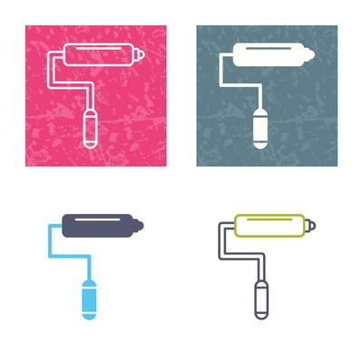 Paint Roller Vector Icon