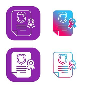 icono de vector de documento