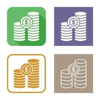 Coins Vector Icon