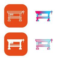 Work Bench Vector Icon