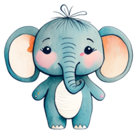 elefante linda animal ai generativo png