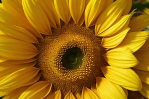 Sunflower. background. AI Generative Pro Photo