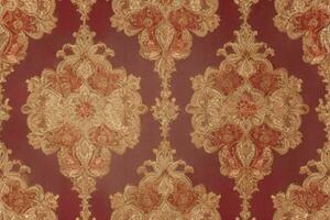 Ornament walpaper pattern texture background. AI Generative Pro Photo