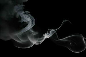 Smoke texture background. AI Generative Pro Photo