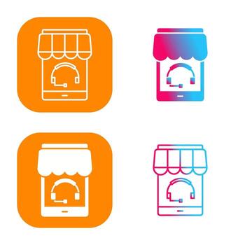 icono de vector de apoyo