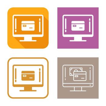 icono de vector de método de pago