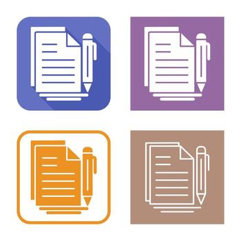 Document Vector Icon