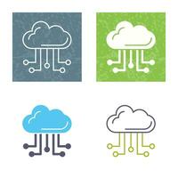 Cloud Computing Vector Icon