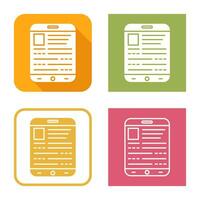 Ebook Vector Icon