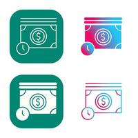 Time is Money Vector Icon