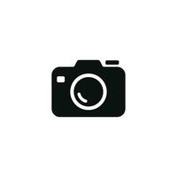 Camera icon isolated on white background vector