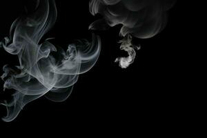 Smoke texture background. AI Generative Pro Photo