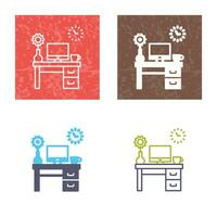 Work Table Vector Icon