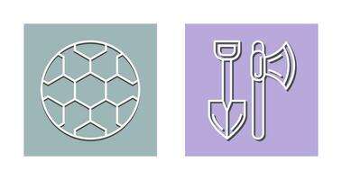 Soccer and Tools Icon vector