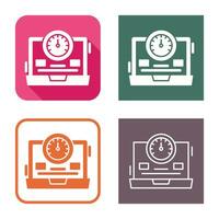 Speedometer Vector Icon